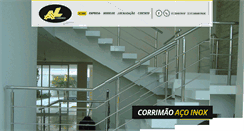 Desktop Screenshot of alcorrimao.com.br